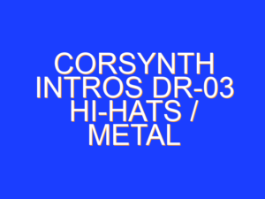 Corsynth Intros DR-03 Hi-Hats / Metal Percussion Module For MU Synthesizers